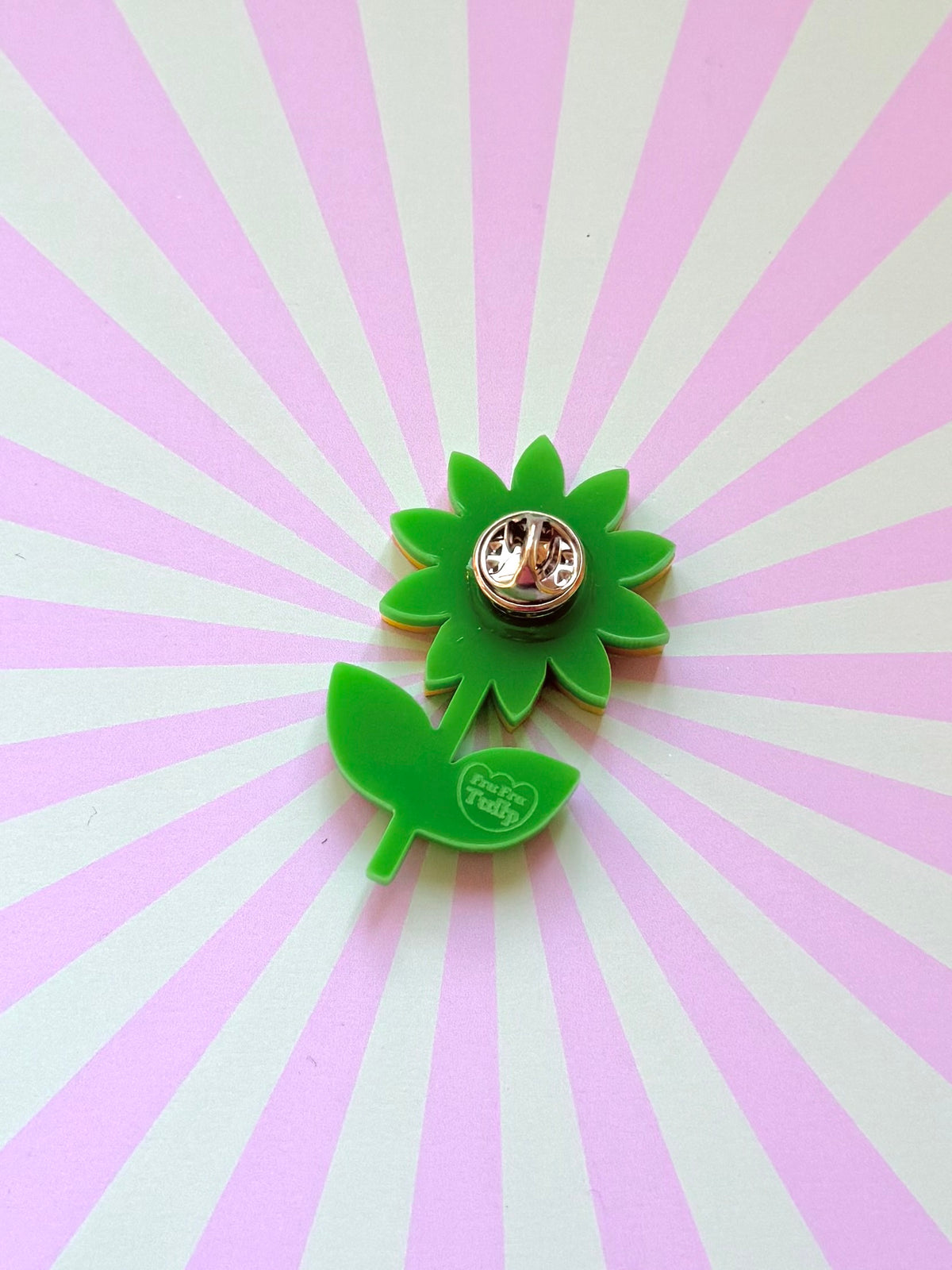 Fru Fru Tulip Flower Pin Brooch