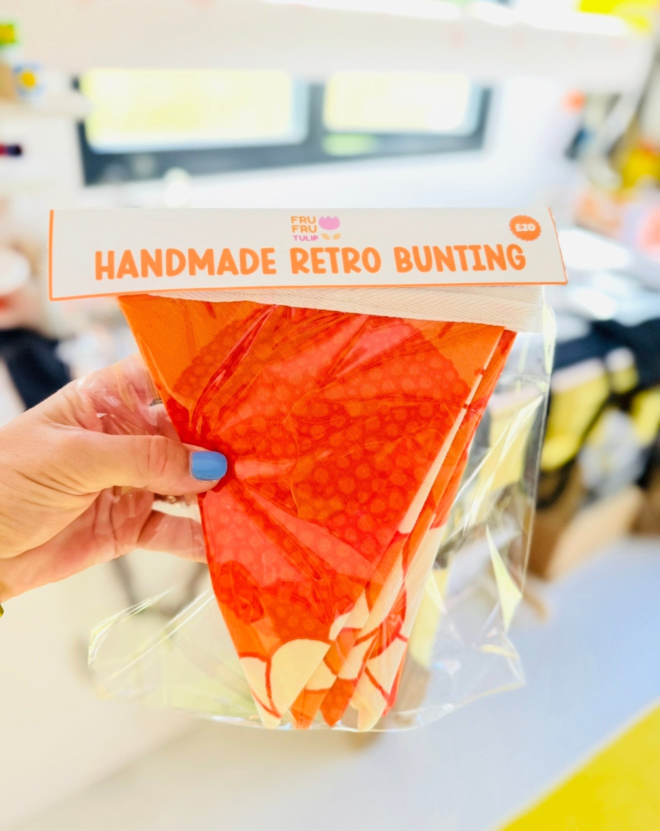Handmade Retro Bunting