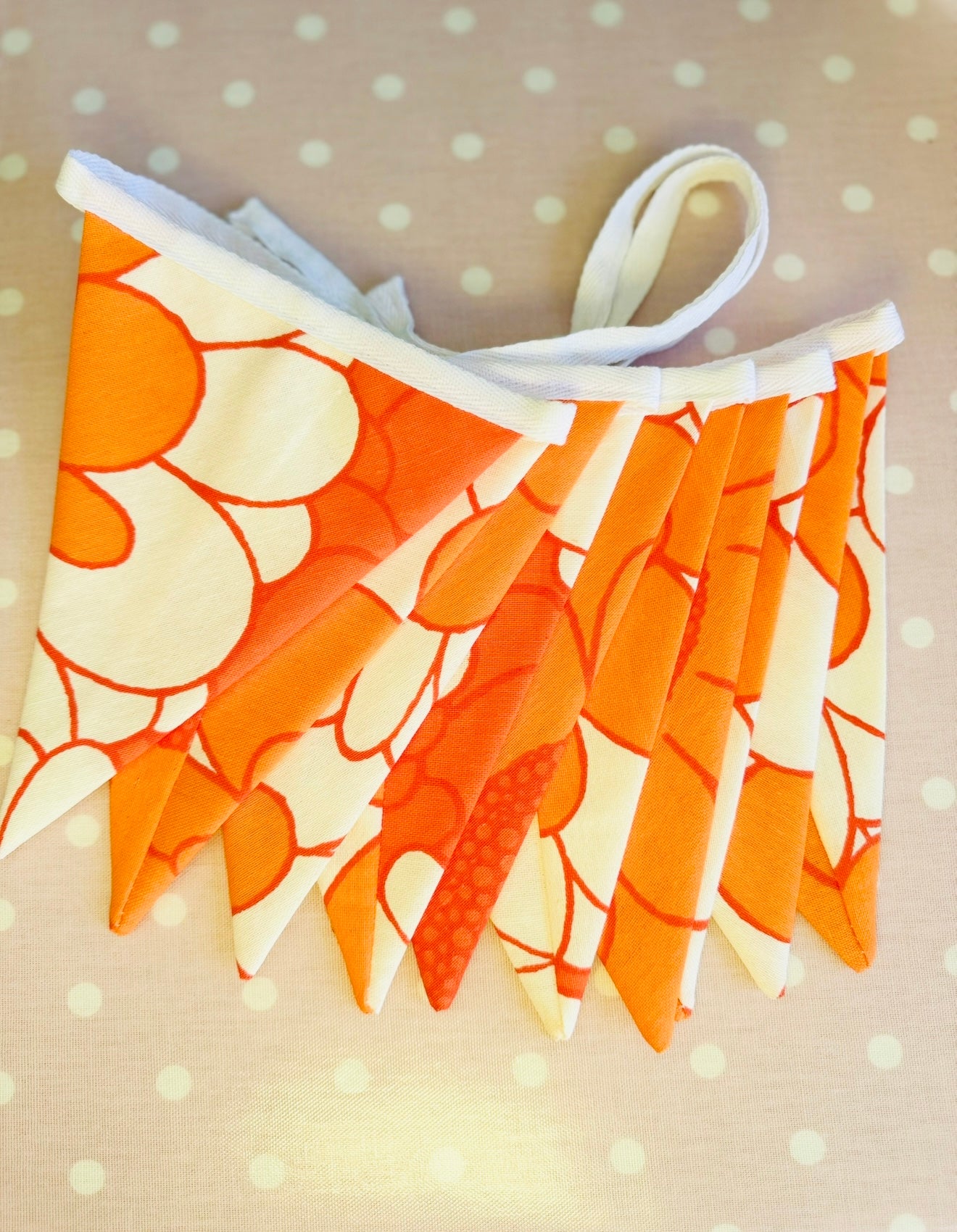 Handmade Retro Bunting