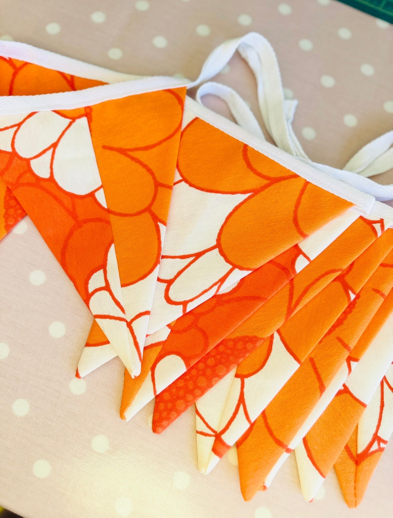 Handmade Retro Bunting