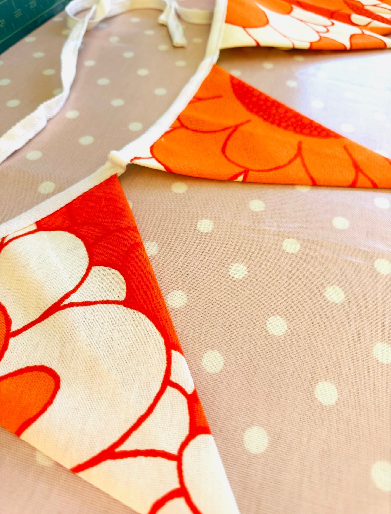 Handmade Retro Bunting