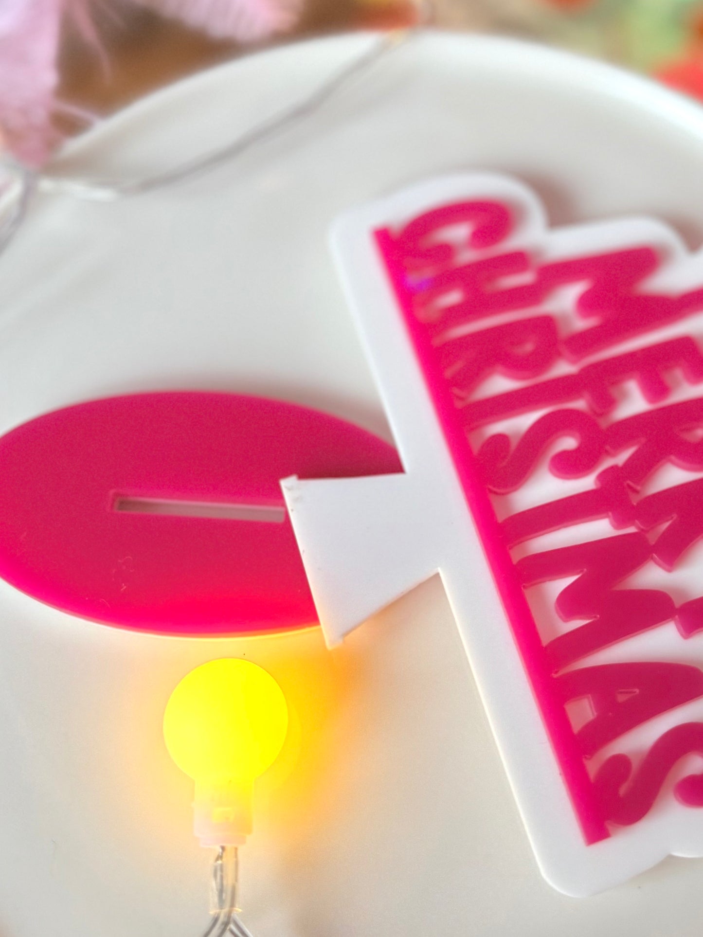 Free Standing, vibrant, Christmas Decoration