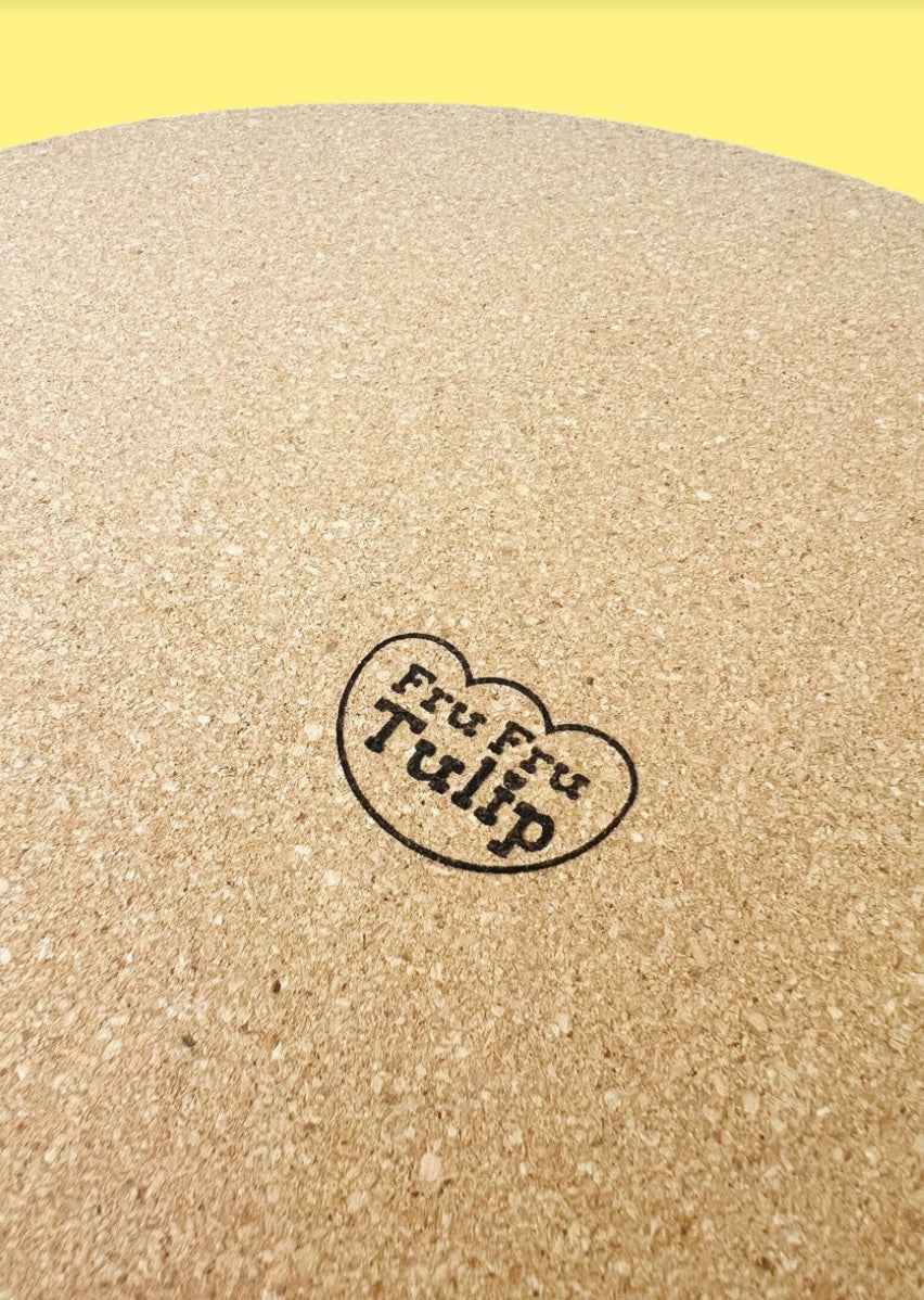 Large Screen Printed Cork Placemat