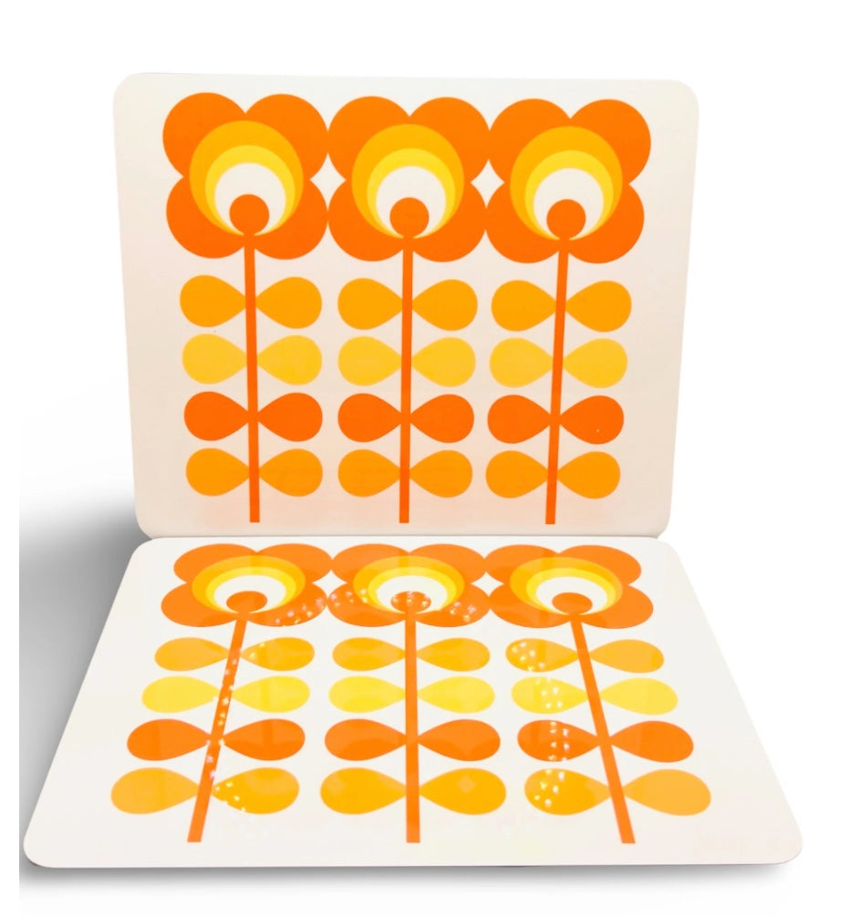 Retro Flower Placemat