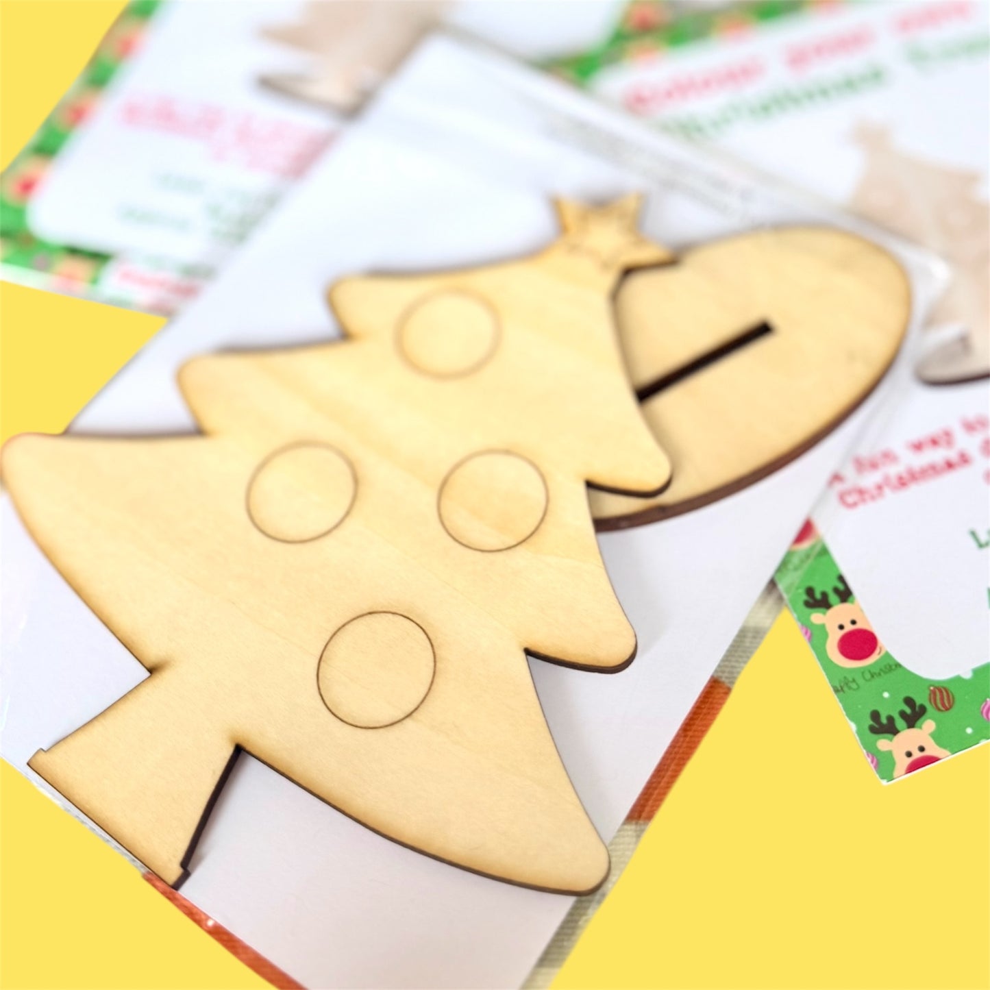 Colour your own Christmas Tree, Stocking Filler for Children