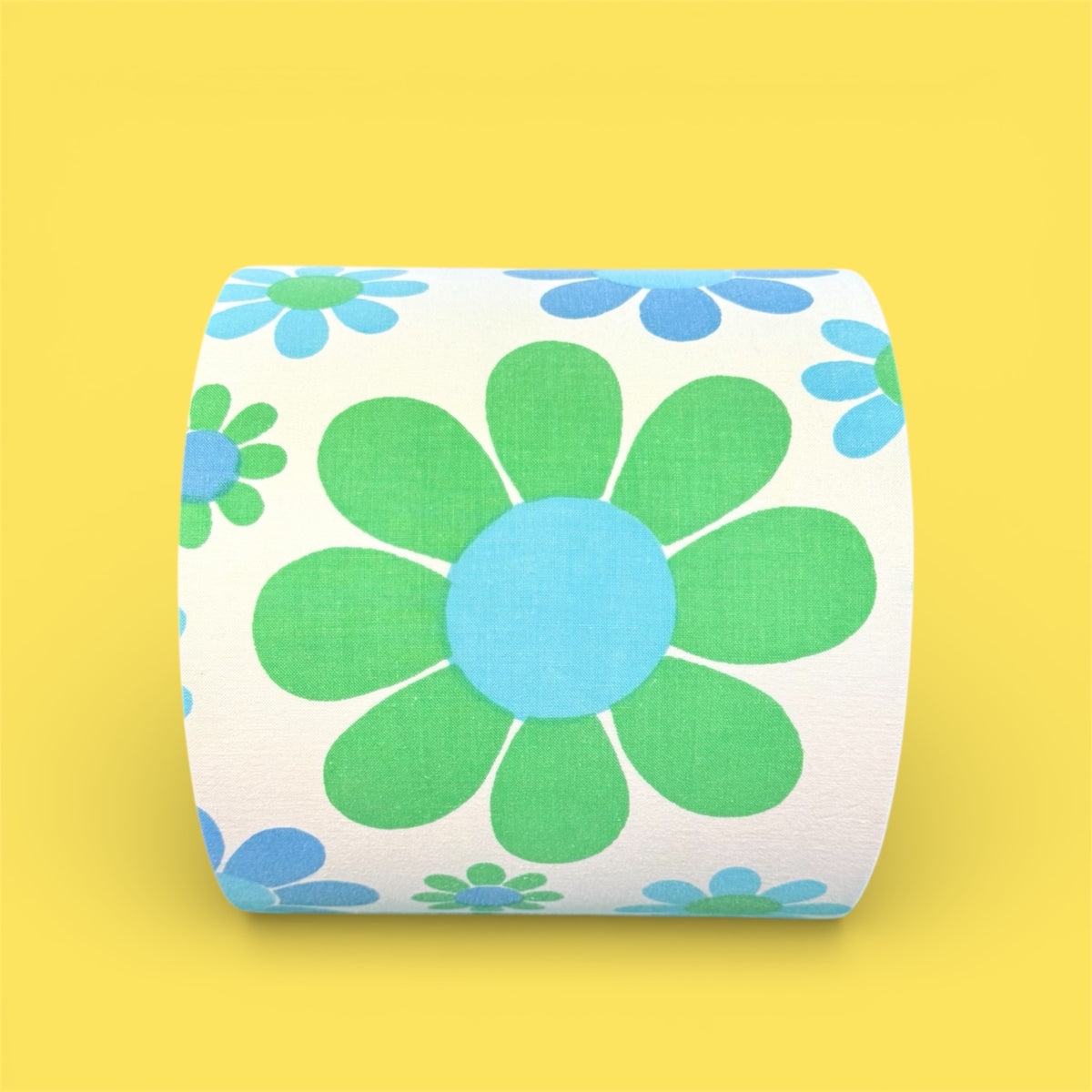 Retro Flower Vintage Fabric Lampshade 20cm
