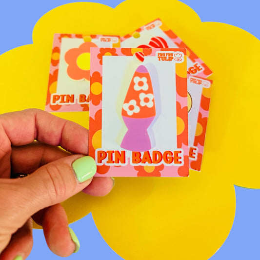 Pin Badge Accessory for Coats, Bags, Hats, Gift Labels