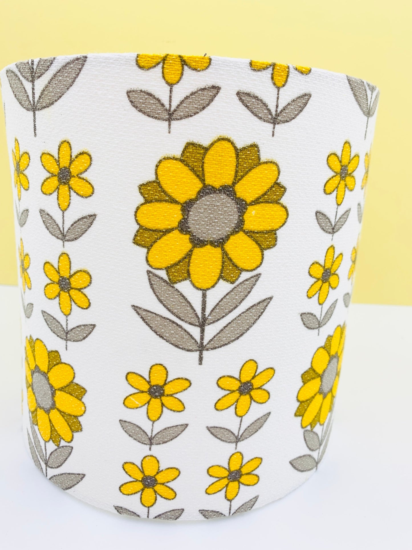 Vintage Barkcloth Lampshade 20cm