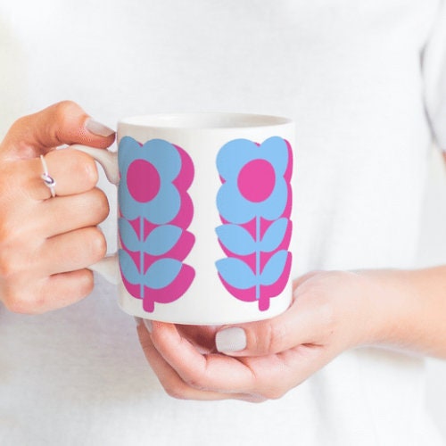 Statement Flower Mug