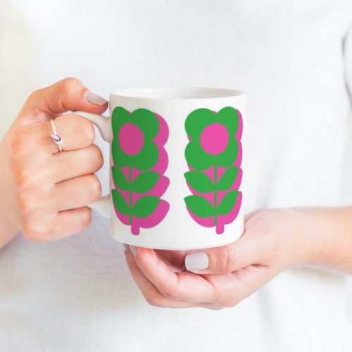 Statement Flower Mug