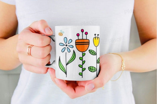 Summer Flowers Mug