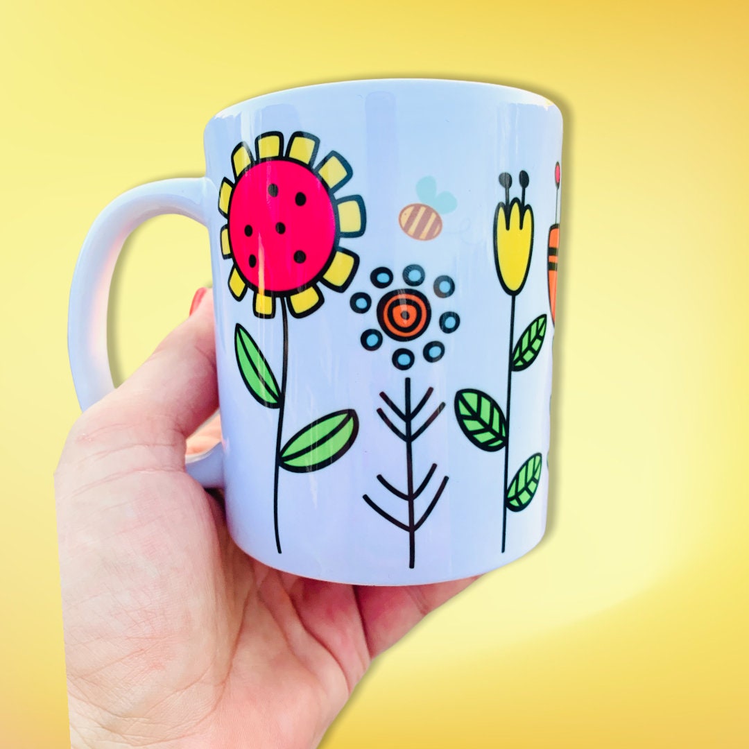 Summer Flowers Mug