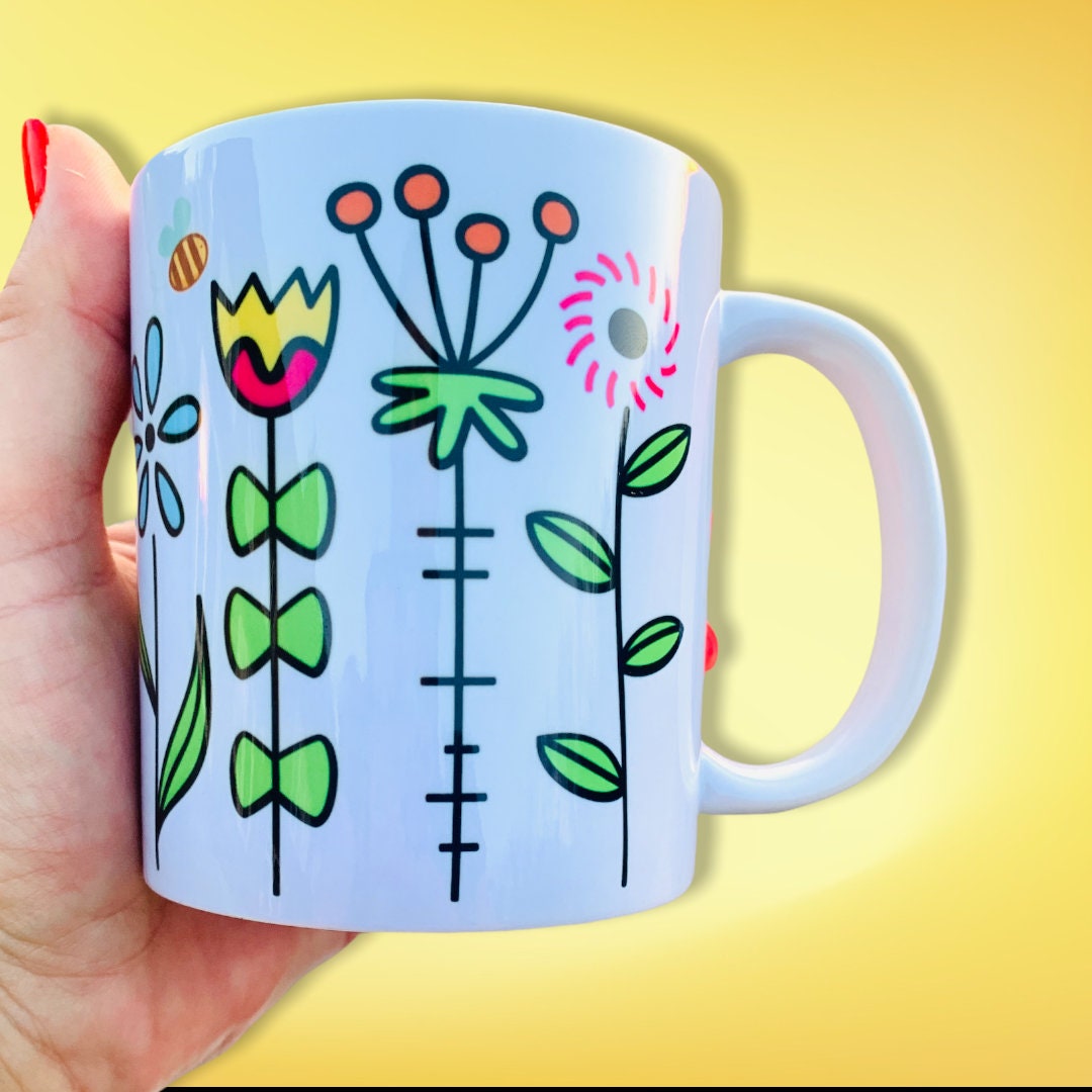 Summer Flowers Mug