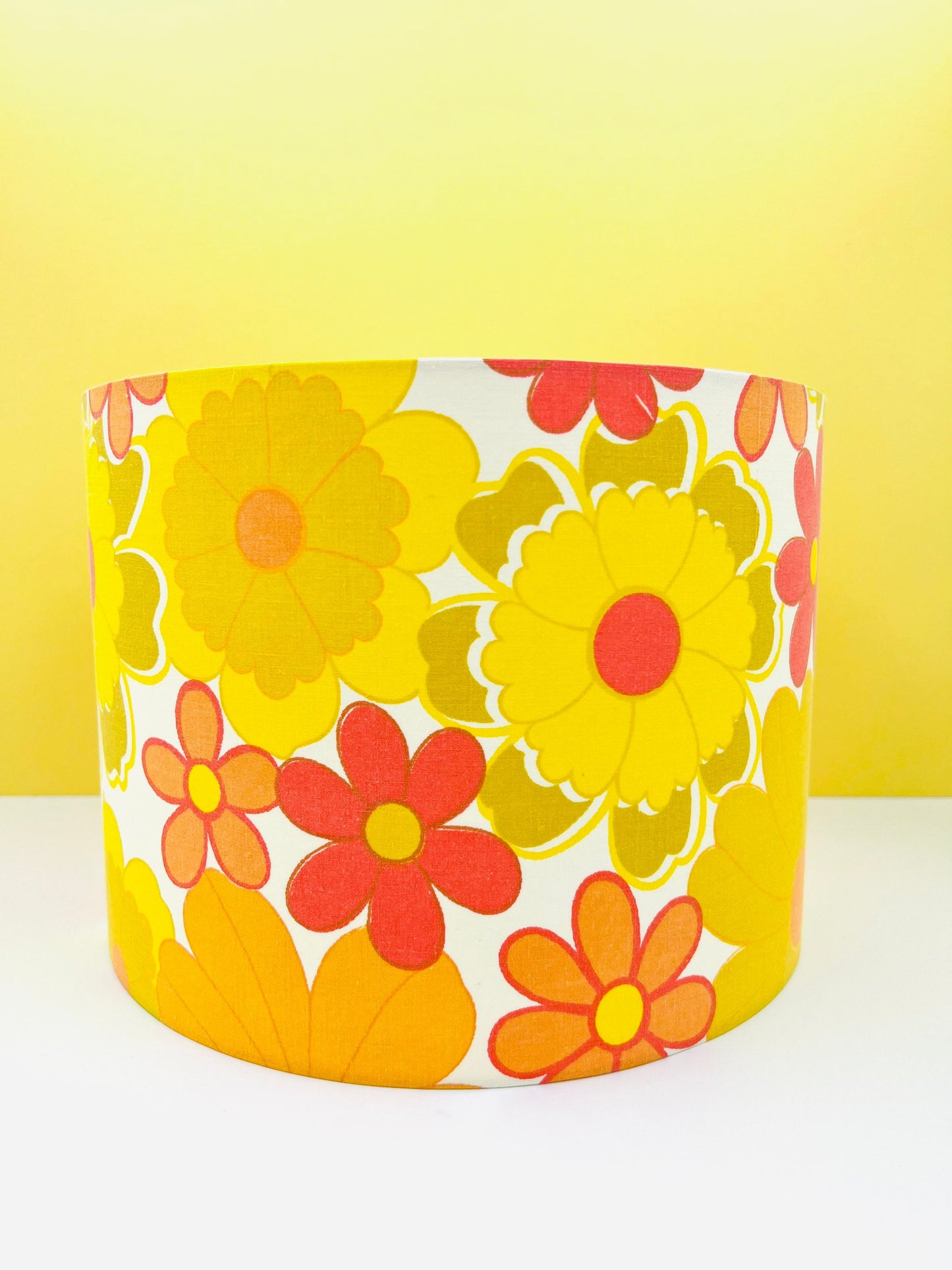 Retro Flower Lampshade 30cm