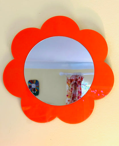 Flower Wall Mirror