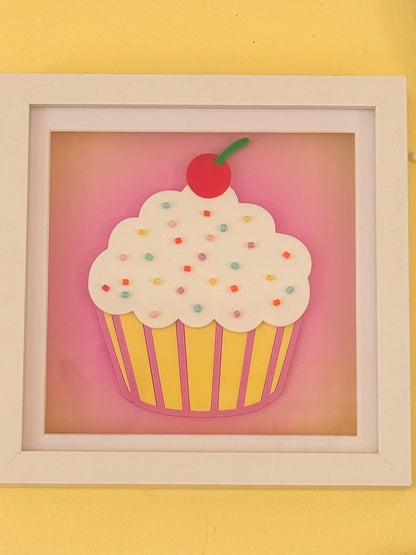 Cupcake Picture, Wall Art