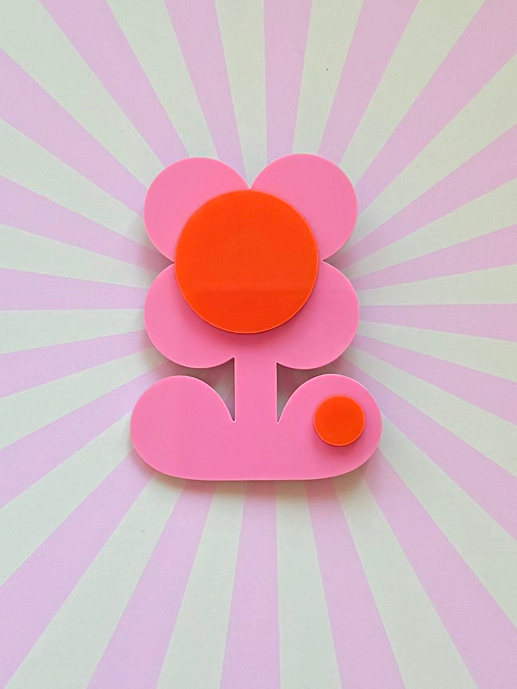 Retro Flower Statement Brooch, Mothers Day Gift