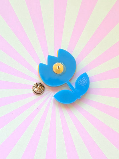 Fru Fru Tulip Flower Pin Brooch