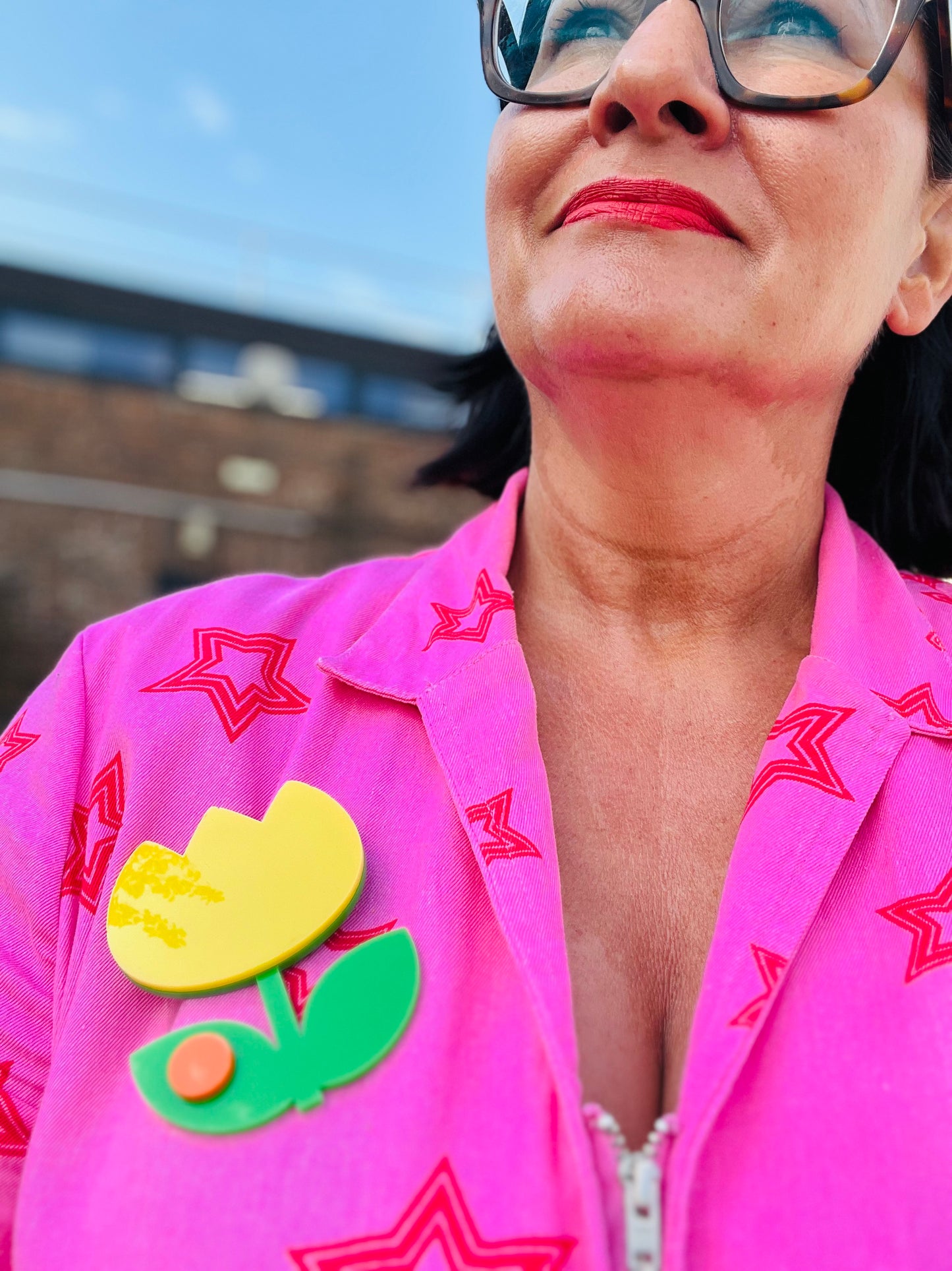 Large Tulip Brooch