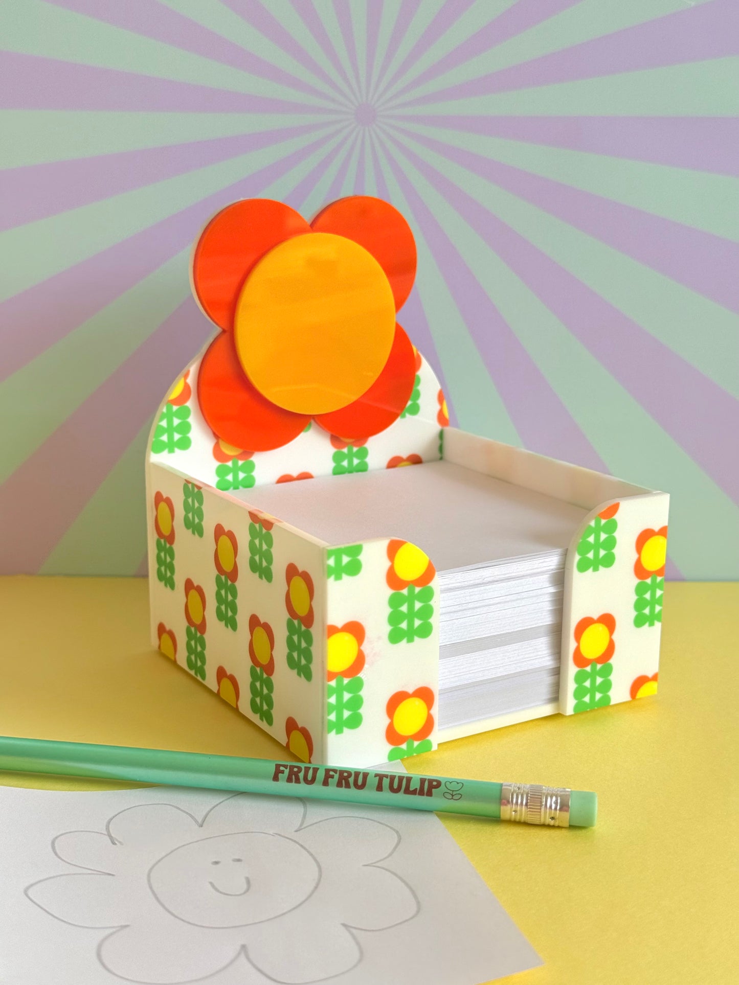 Note Paper Holder/Desk Accessories