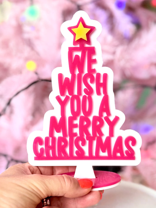 Free Standing, vibrant, Christmas Decoration