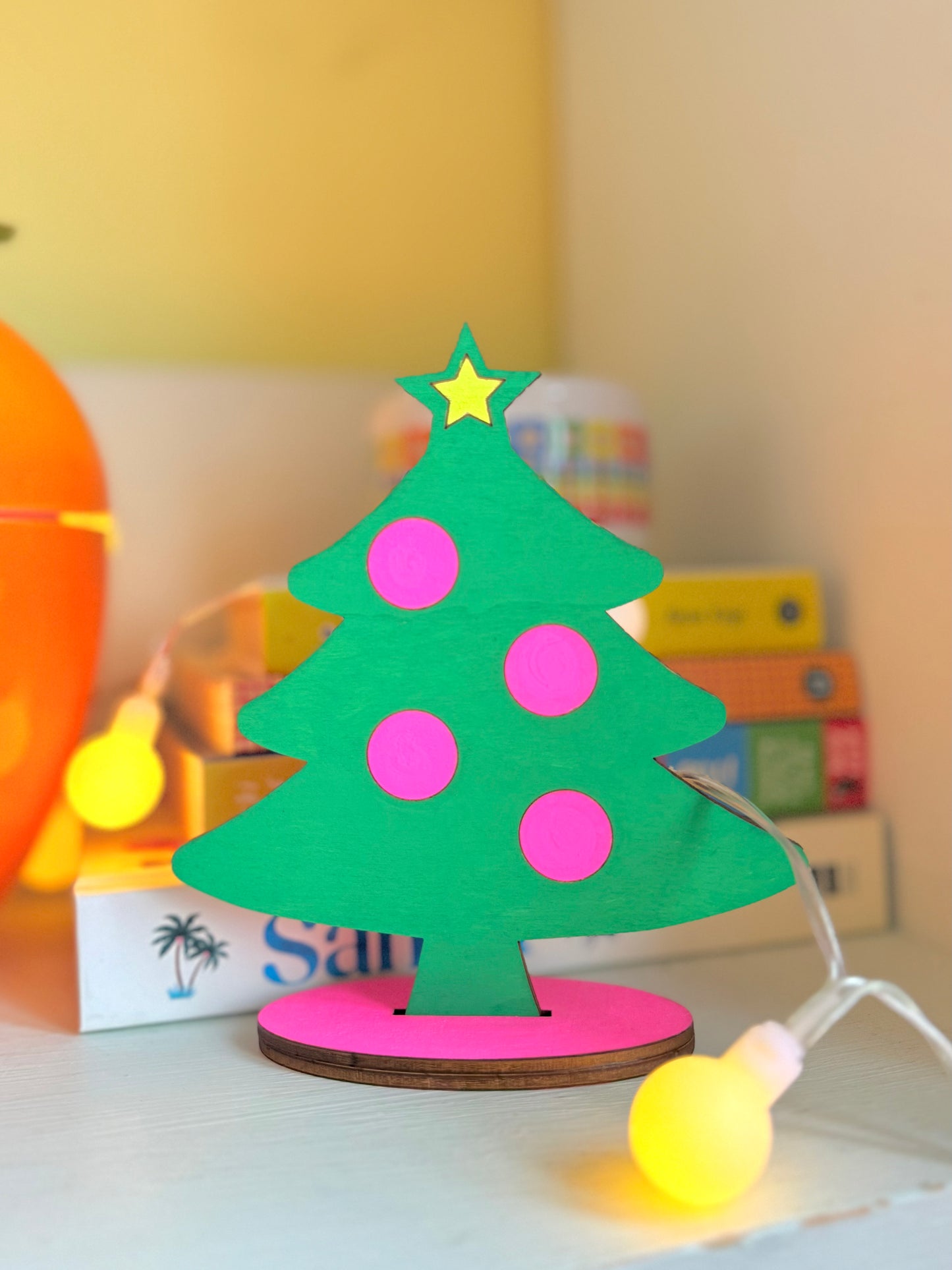 Colour your own Christmas Tree, Stocking Filler for Children