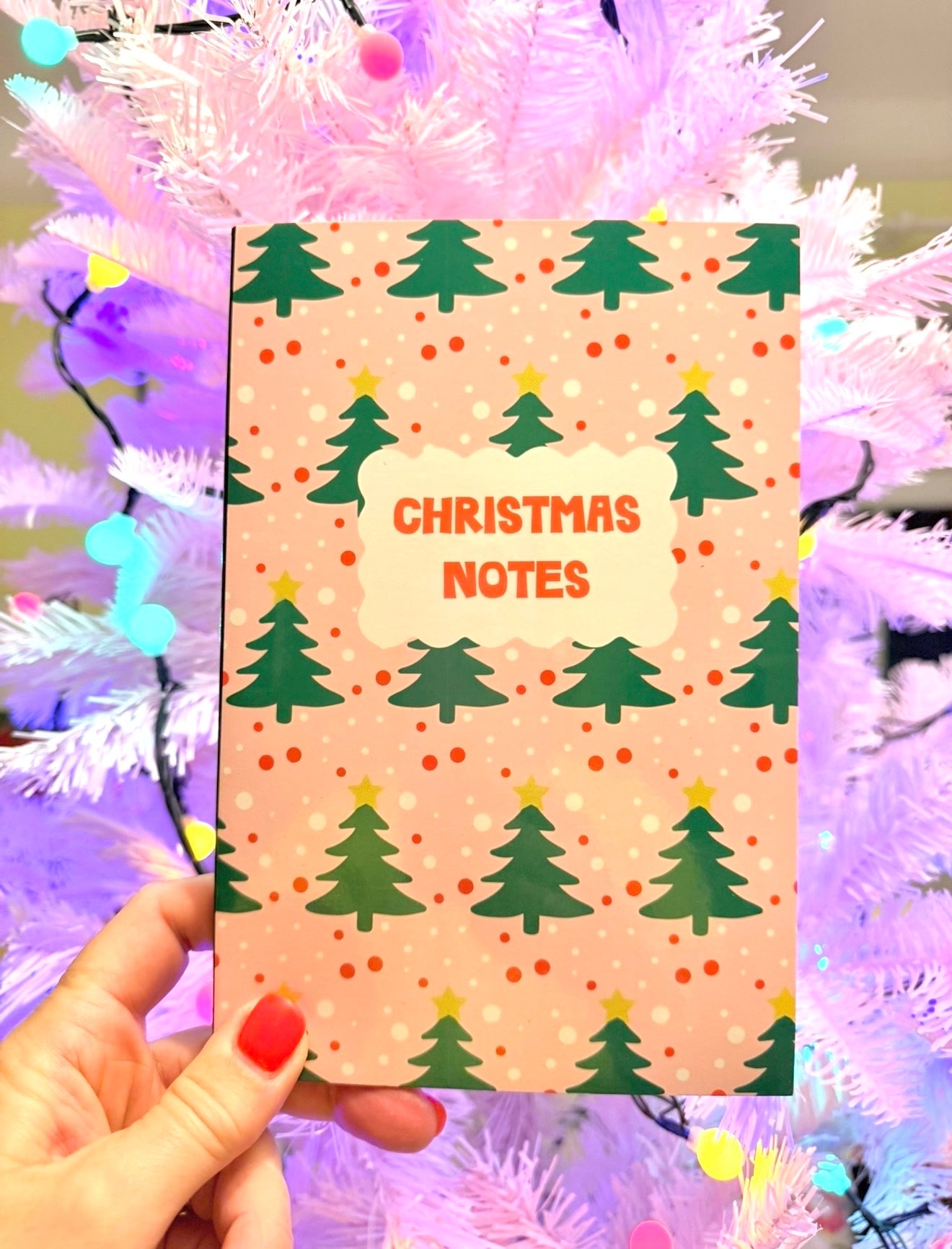 Christmas Themed Notebook