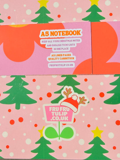 Christmas Themed Notebook