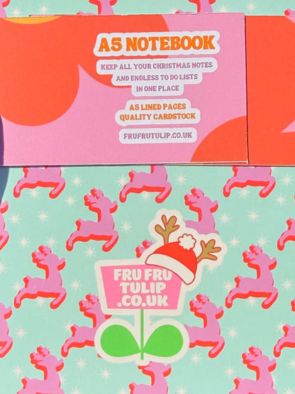 Christmas Themed Notebook