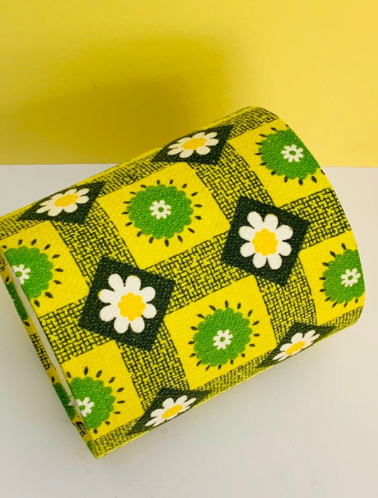 Vintage Barkcloth Lampshade 30cm