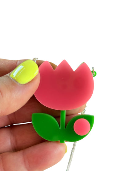 Fun Tulip Necklace