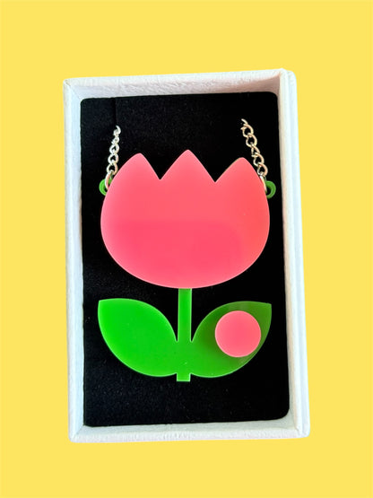 Fun Tulip Necklace