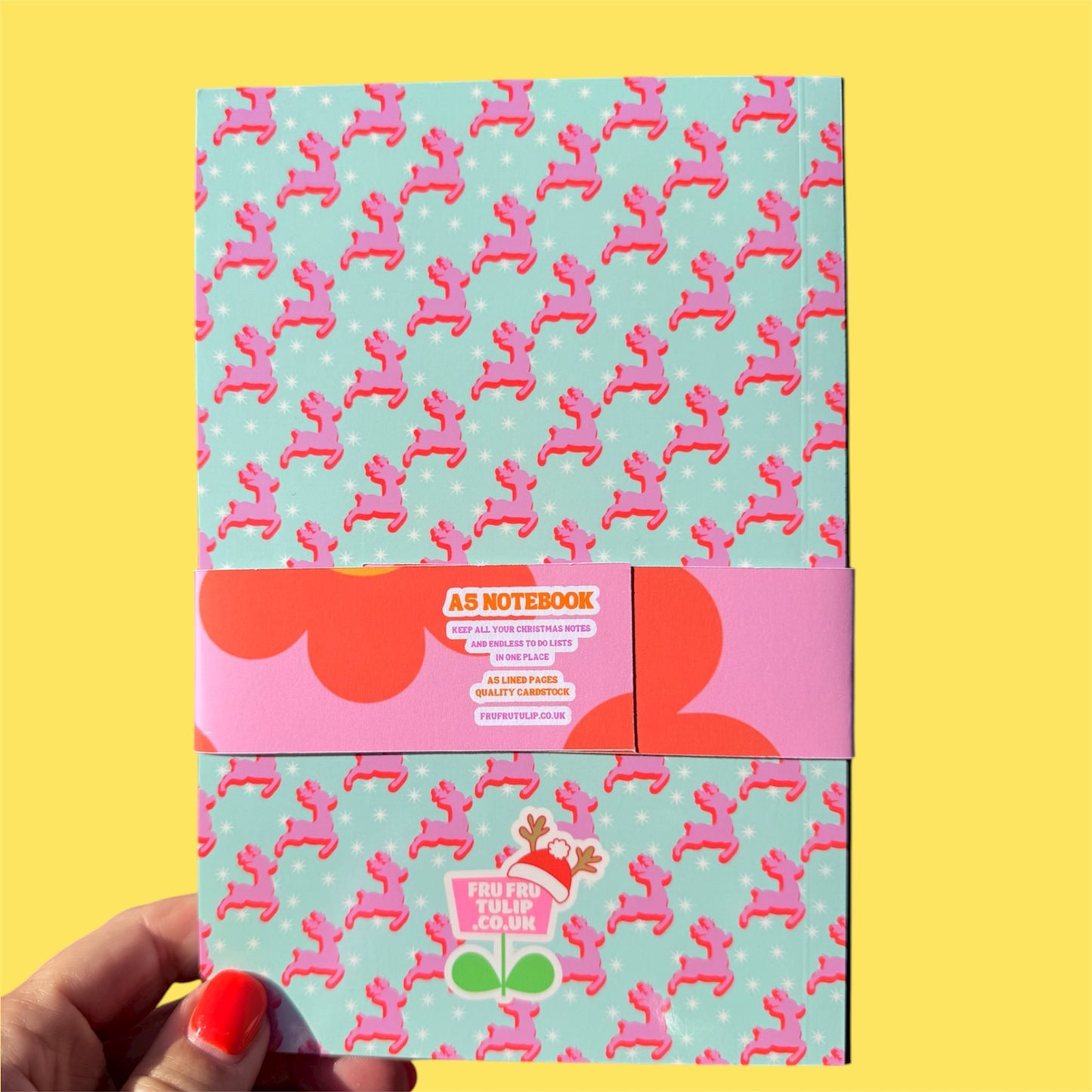 Christmas Themed Notebook