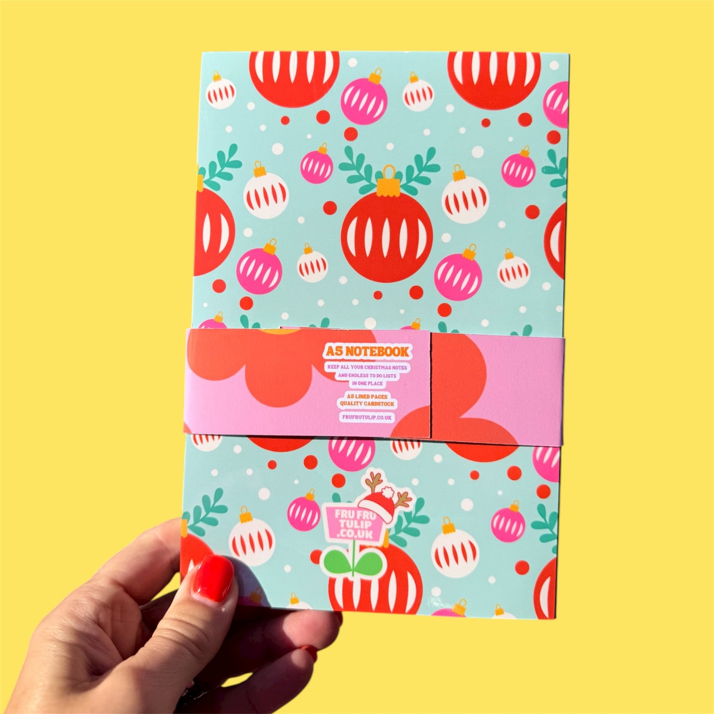 Christmas Themed Notebook