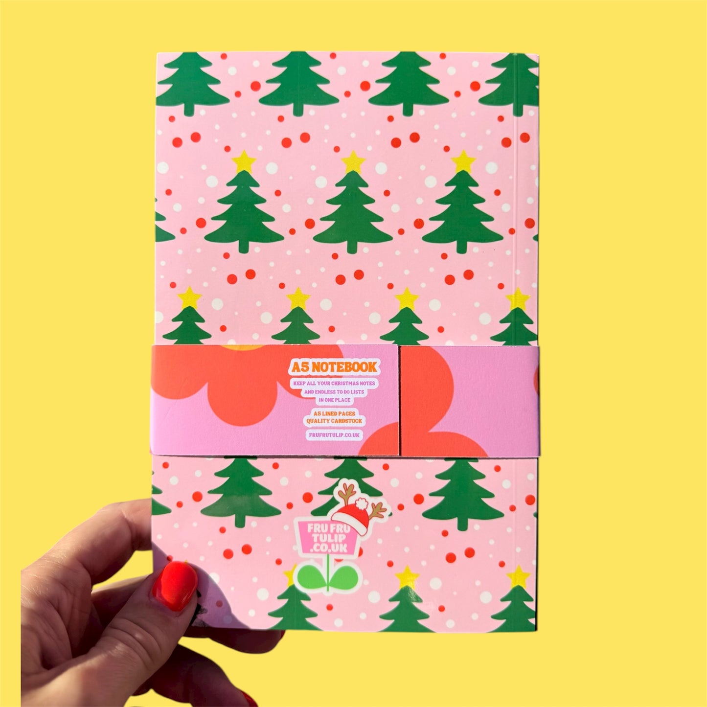 Christmas Themed Notebook