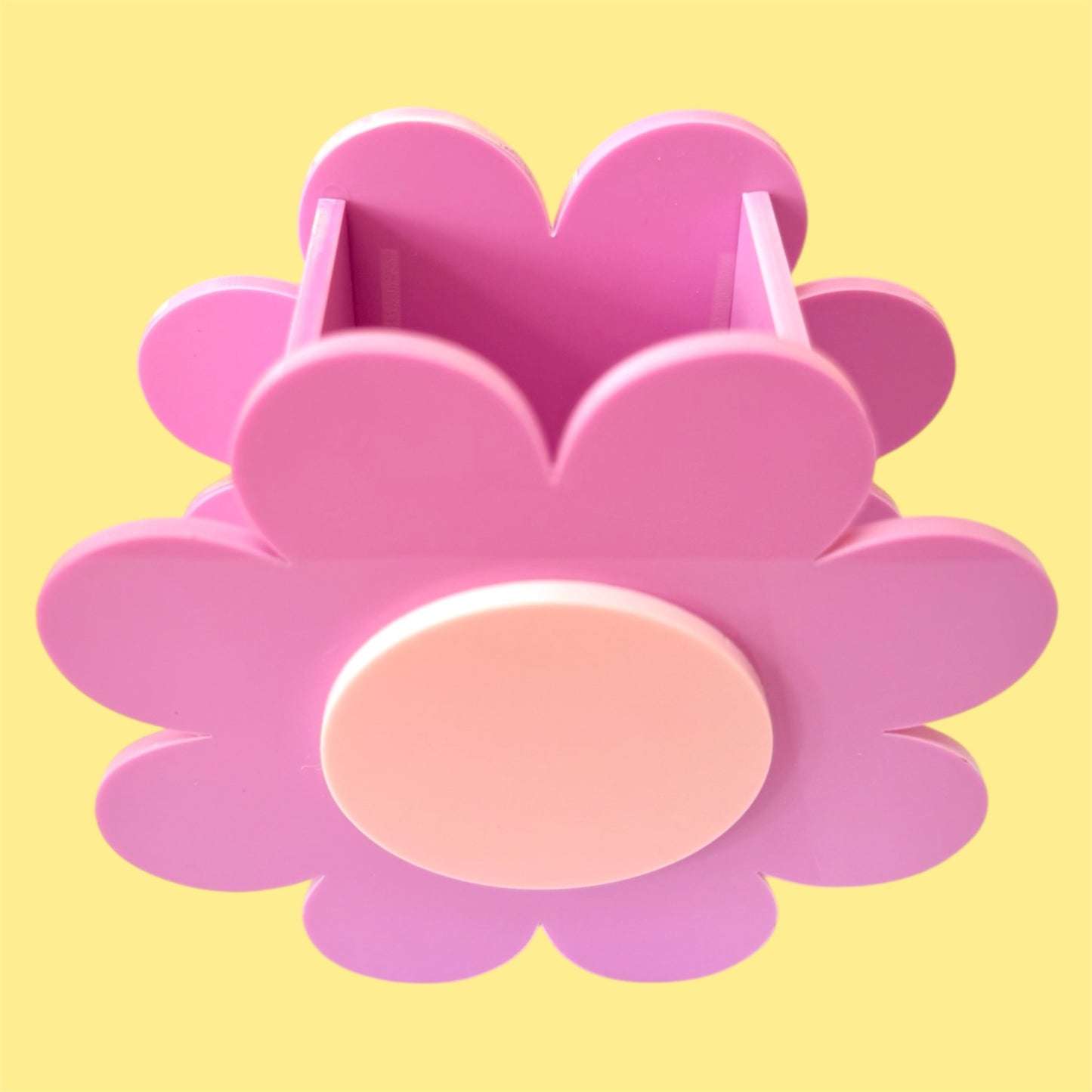 Retro Flower Pen/Storage Pot, Desk Accessory, Make up Brush Holder, Dressing Table Accessory