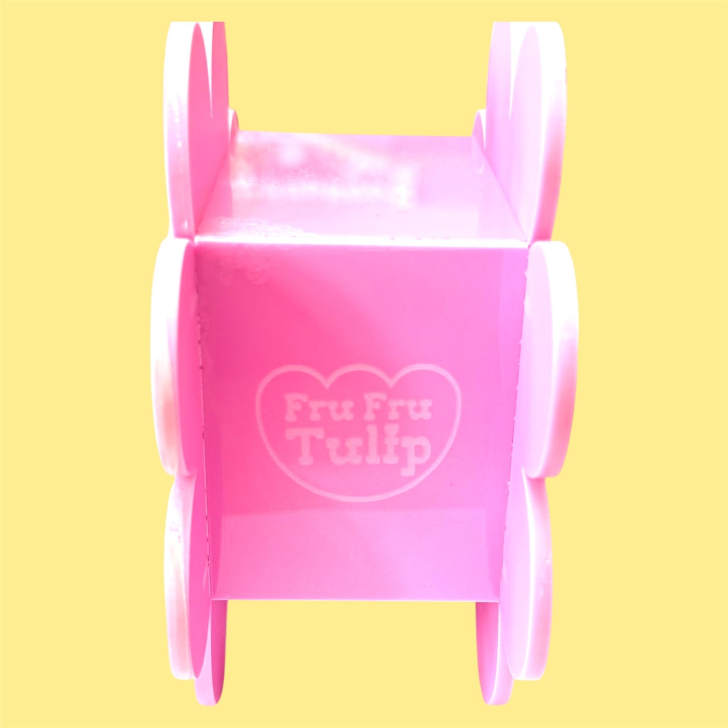 Retro Flower Pen/Storage Pot, Desk Accessory, Make up Brush Holder, Dressing Table Accessory