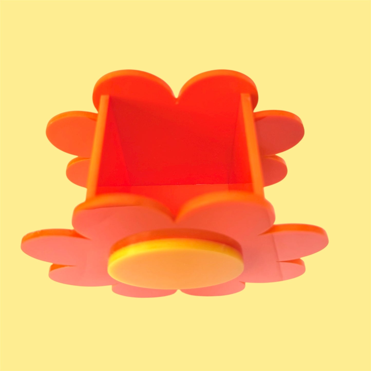 Retro Flower Pen/Storage Pot, Desk Accessory, Make up Brush Holder, Dressing Table Accessory