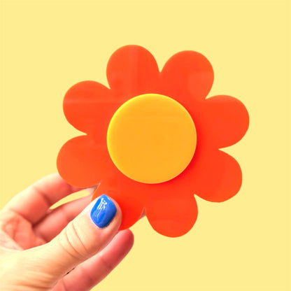 Retro Flower Pen/Storage Pot, Desk Accessory, Make up Brush Holder, Dressing Table Accessory