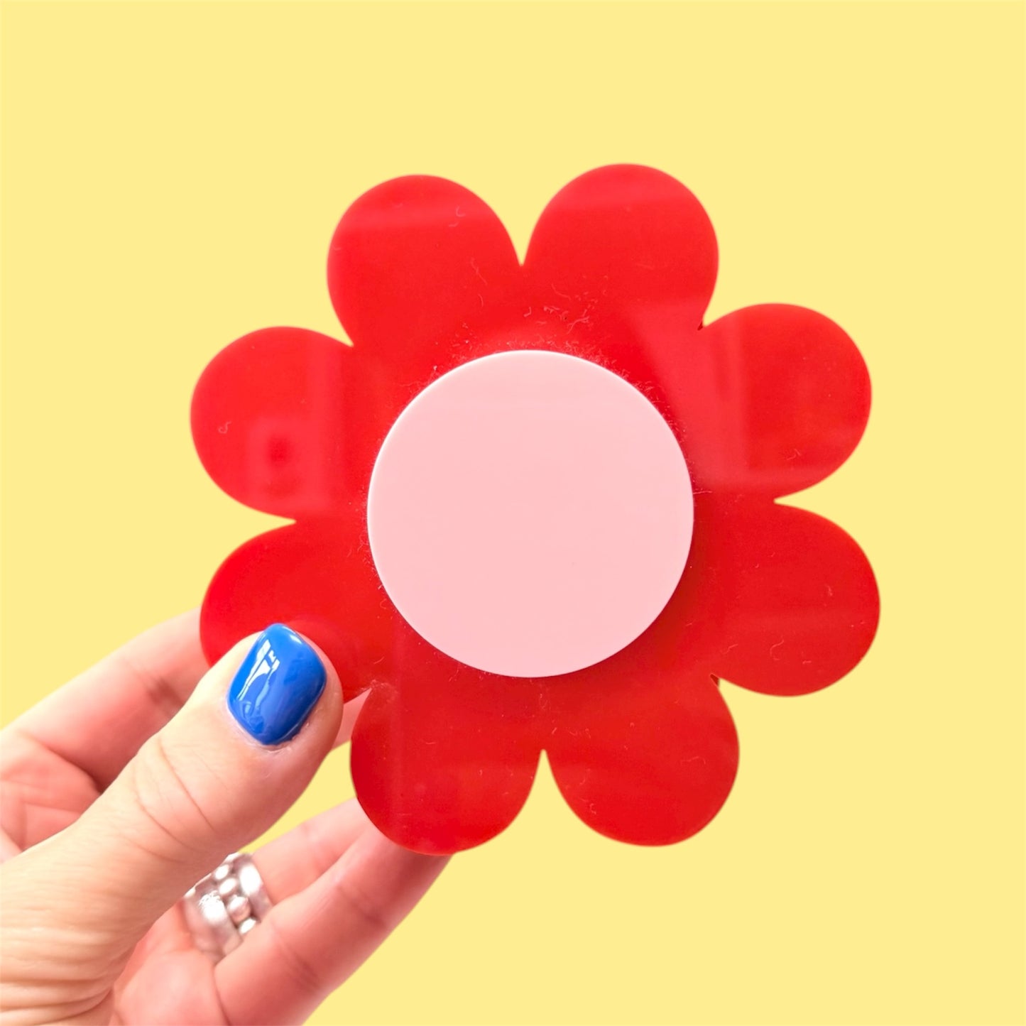 Retro Flower Pen/Storage Pot, Desk Accessory, Make up Brush Holder, Dressing Table Accessory