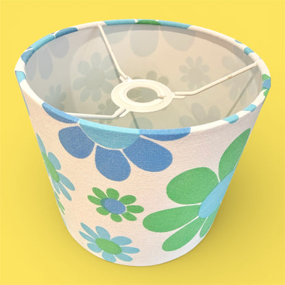 Retro Flower Vintage Fabric Lampshade 20cm