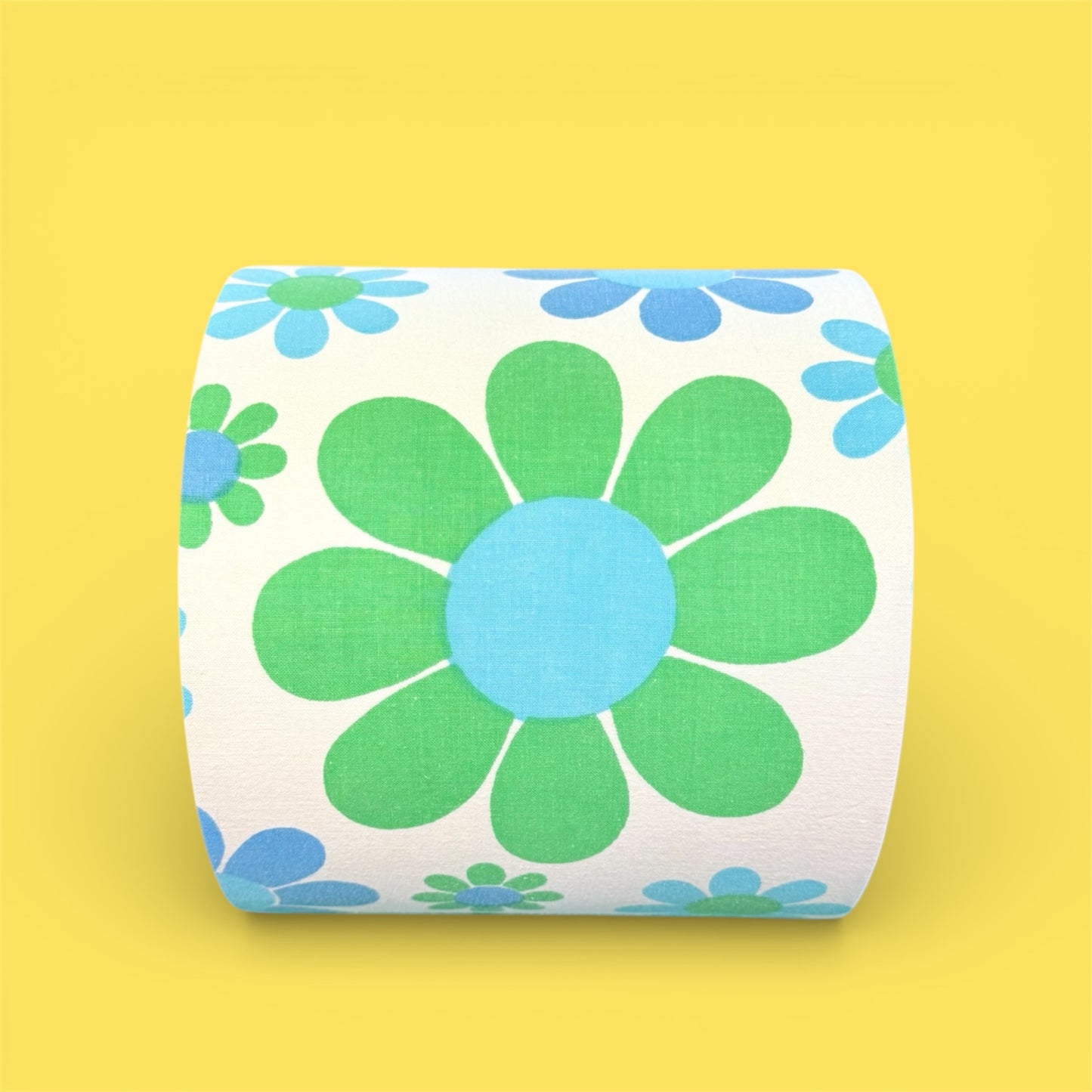 Retro Flower Vintage Fabric Lampshade 20cm