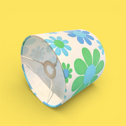 Retro Flower Vintage Fabric Lampshade 20cm
