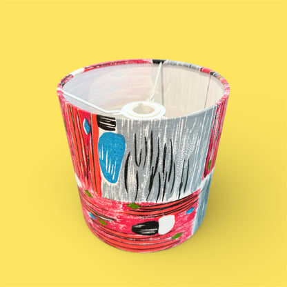 1950's Fabric Lampshade 20cm
