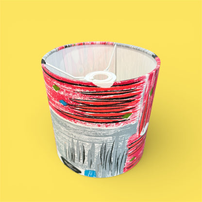 1950's Fabric Lampshade 20cm