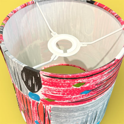 1950's Fabric Lampshade 20cm
