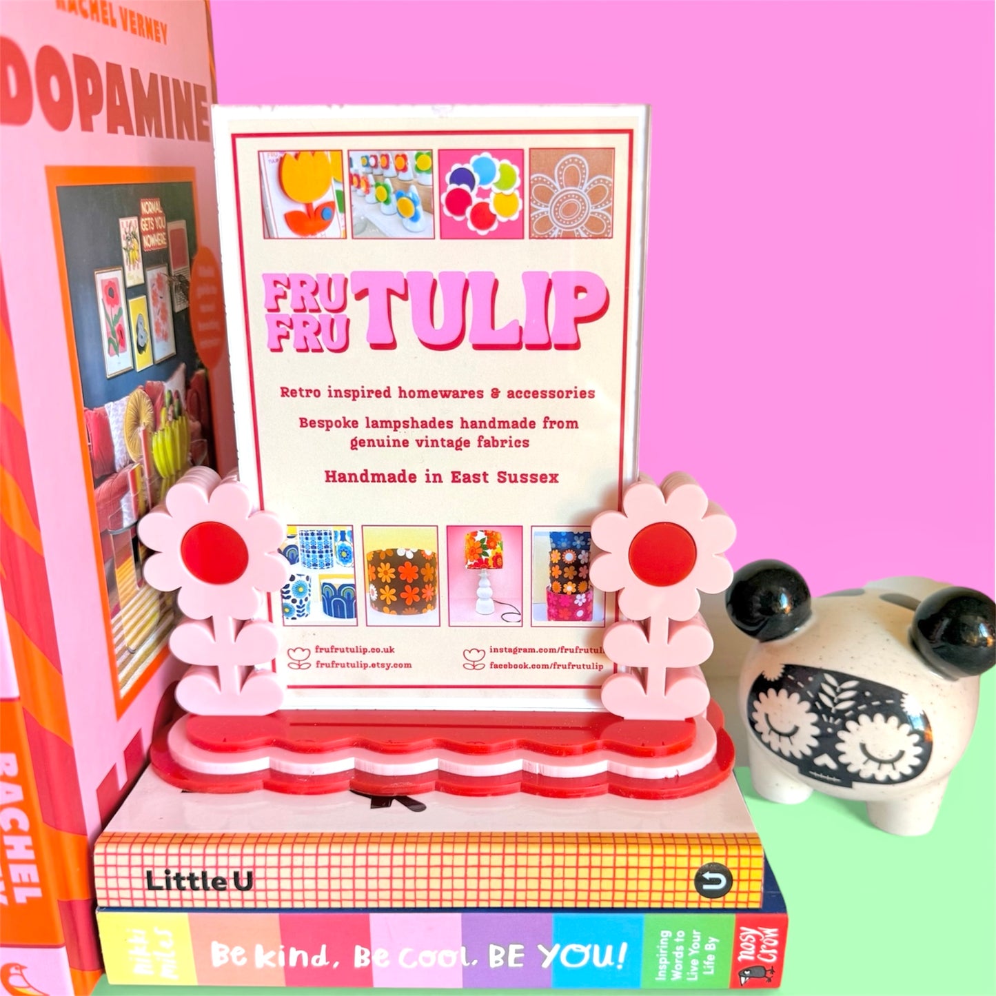 Photo Frame, double sided, 6x4