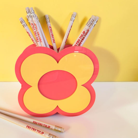 Large Retro Pen/Storage Pot