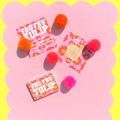 Set of 5 Neon Pom Pom Fridge Magnets/Notice Board Magnets