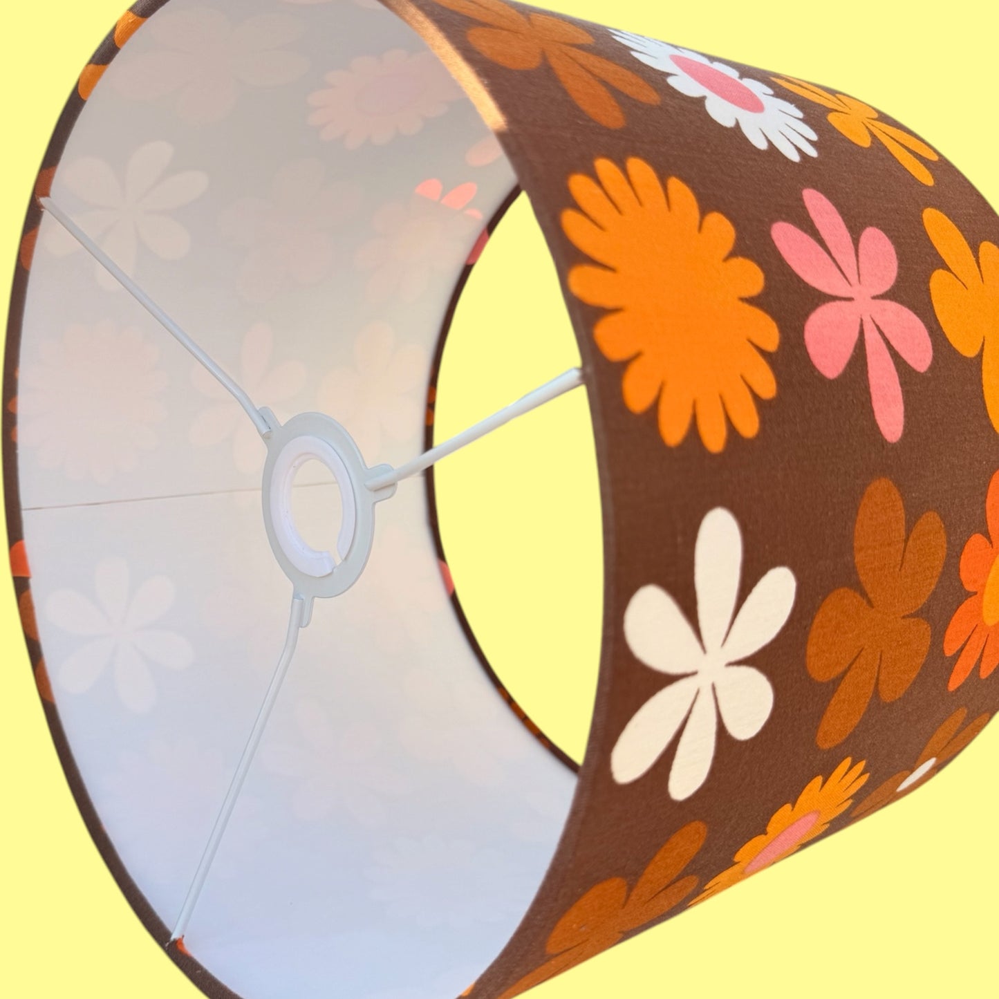 Retro Tall Wooden Lamp